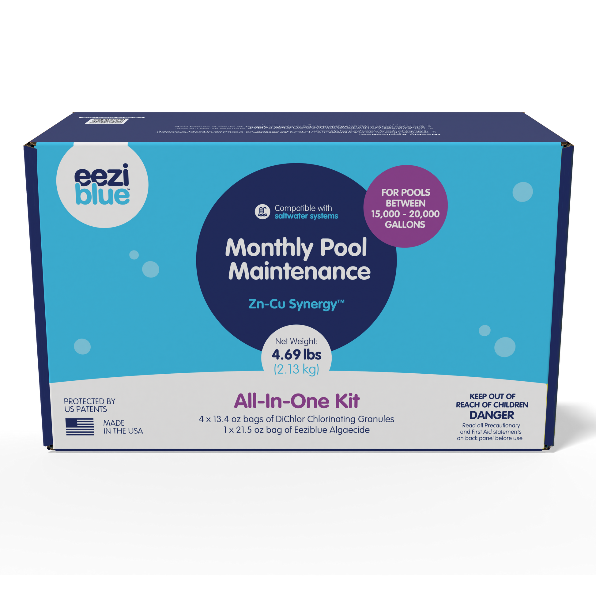 Eeziblue Clear4Weeks Monthly Pool Maintenance