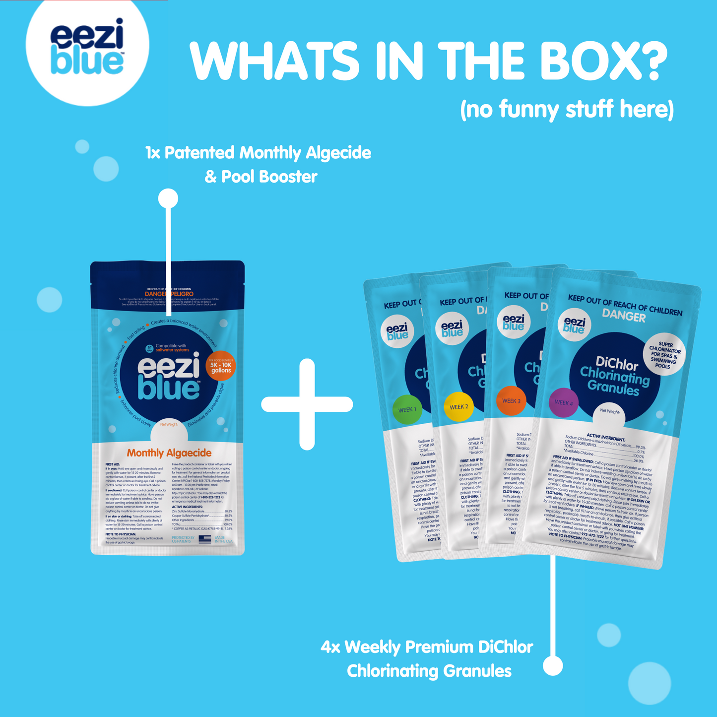 Clear4Weeks™ Monthly Pool Maintenance Kit