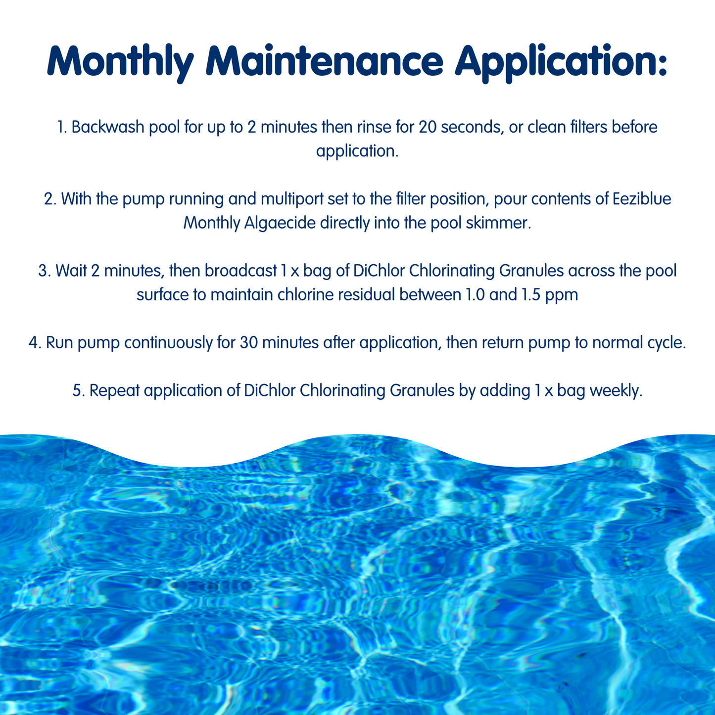 Clear4Weeks™ Monthly Pool Maintenance Kit