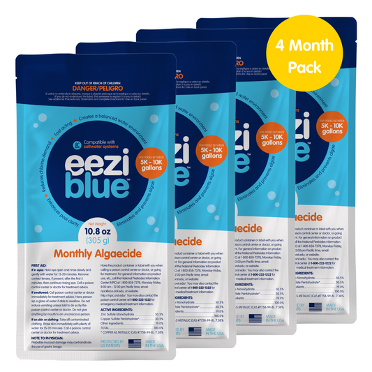 Monthly Algaecide - 4 Month Pack