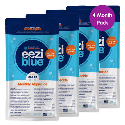 Monthly Algaecide - 4 Month Pack